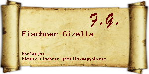 Fischner Gizella névjegykártya